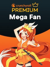 Crunchyroll Premium Mega Fan 12 Months