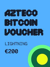Azteco Bitcoin Lightning Voucher 200 EUR