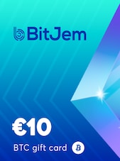 BitJem Crypto Gift Card Bitcoin 10 EUR