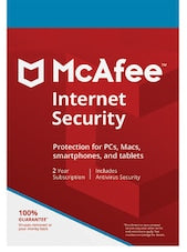 McAfee Internet Security - 1 Device 2 Years