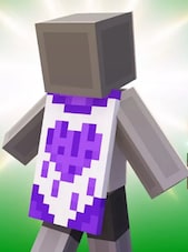 Minecraft Java & Bedrock Edition - Purple Heart Cape Xbox Series X/S, PC