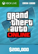 Grand Theft Auto Online: Tiger Shark Cash Card - 200000 Xbox One