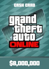 Grand Theft Auto Online: Megalodon Shark Cash Card - 8000000 PC