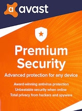 Avast Premium Security - PC, Android, Mac, iOS 1 Year