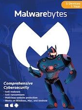 Malwarebytes Anti-Malware - PC 5 Devices 1 Year