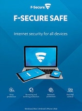 F-Secure Internet Security (formerly SAFE) - PC, Android, Mac 3 Devices 1 Year