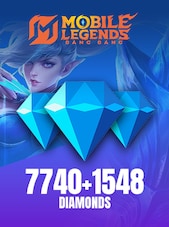 Mobile Legends: Bang Bang 9288 Diamonds (7740 Diamonds + 1548 Bonus)
