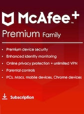 McAfee+ - Premium PC, Android, IOS 1 Year