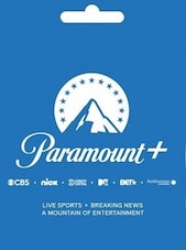 Paramount Plus Gift Card 125 USD