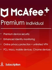 McAfee+ - Premium PC, Android, IOS 1 Year