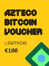 Azteco Bitcoin Lightning Voucher 100 EUR