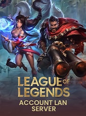 League of Legends Account LAN Server 25000 Blue Essence PC