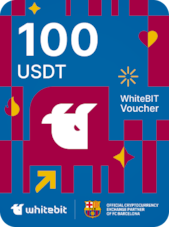 WhiteBIT Voucher | FC Barcelona Edition 100 USDT