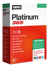 Nero Platinum - 365 PC 1 Device 1 Year