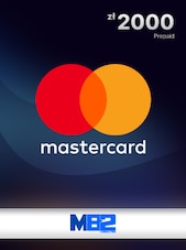 MasterCard Prepaid Gift Card 2000 PLN