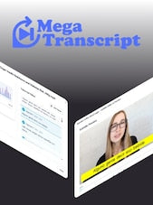 Megatranscript AI Transcription & Text-to-Speech 400 Credits