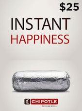 Chipotle Gift Card 25 USD
