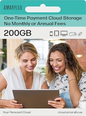 Amaryllo Cloud One-Time Payment  Gift Card - 200 GB