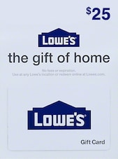 Lowe's Gift Card 25 USD