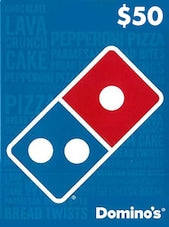 Dominos Pizza Gift Card 50 USD