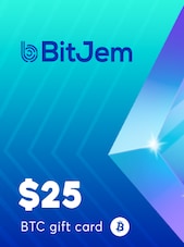 BitJem Crypto Gift Card Bitcoin 25 USD