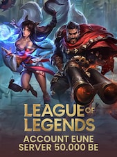 League of Legends Account EUNE server Level 30 - Unranked + 50000 Blue Essence PC