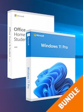 Microsoft Windows 11 Pro & Microsoft Office Home & Student 2019 Bundle - PC