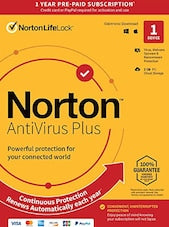 Norton AntiVirus Plus - PC, Mac 1 Year