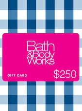 Bath & Body Works Gift Card 250 USD