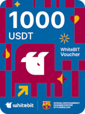 WhiteBIT Voucher | FC Barcelona Edition 1000 USDT