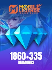 Mobile Legends: Bang Bang 2195 Diamonds (1860 Diamonds + 335 Bonus)