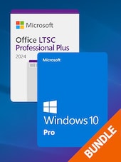 Microsoft Windows 10 Pro & Microsoft Office 2024 LTSC Pro Plus Bundle - PC