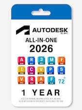 Autodesk Apps Collection 2026 - PC, Mac 1 User 3 Years
