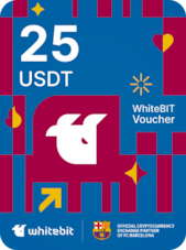 WhiteBIT Voucher | FC Barcelona Edition 25 USDT