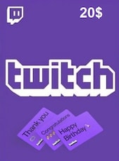 Twitch Gift Card 20 USD