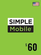 Simple Mobile Prepaid Plan 60 USD