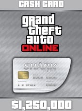Grand Theft Auto Online: Great White Shark Cash Card - 1250000 PC