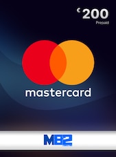 MasterCard Prepaid Gift Card 200 EUR