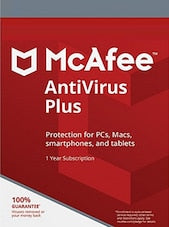 McAfee AntiVirus Plus - PC 1 Year