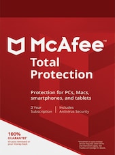 McAfee Total Protection - Multidevice 1 Device 3 Years