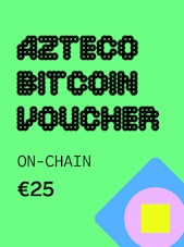 Azteco Bitcoin On-Chain Voucher 25 EUR