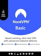 NordVPN Basic VPN Service PC, Android, Mac, iOS 10 Devices 1 Year