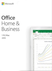 Microsoft Office Home & Business 2019 - PC, Mac 1 Device Lifetime