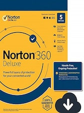 Norton 360 - Deluxe PC, Android, Mac, iOS 1 Year