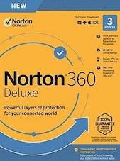 Norton 360 - Deluxe PC, Android, Mac, iOS 1 Year