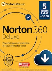 Norton 360 - Deluxe + 50 GB Cloud Storage PC, Android, Mac, iOS 15 Months