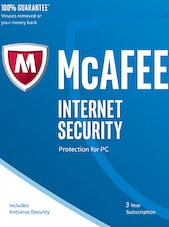 McAfee Internet Security - 1 PC 3 Years