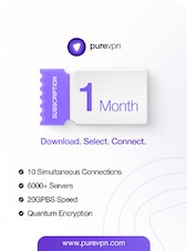 PureVPN - 10 Devices 1 Month