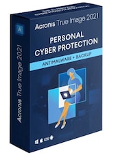 Acronis True Image Backup Software - 2021 PC, Android, Mac, iOS 3 Devices