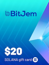BitJem Crypto Gift Card SOL 20 USD